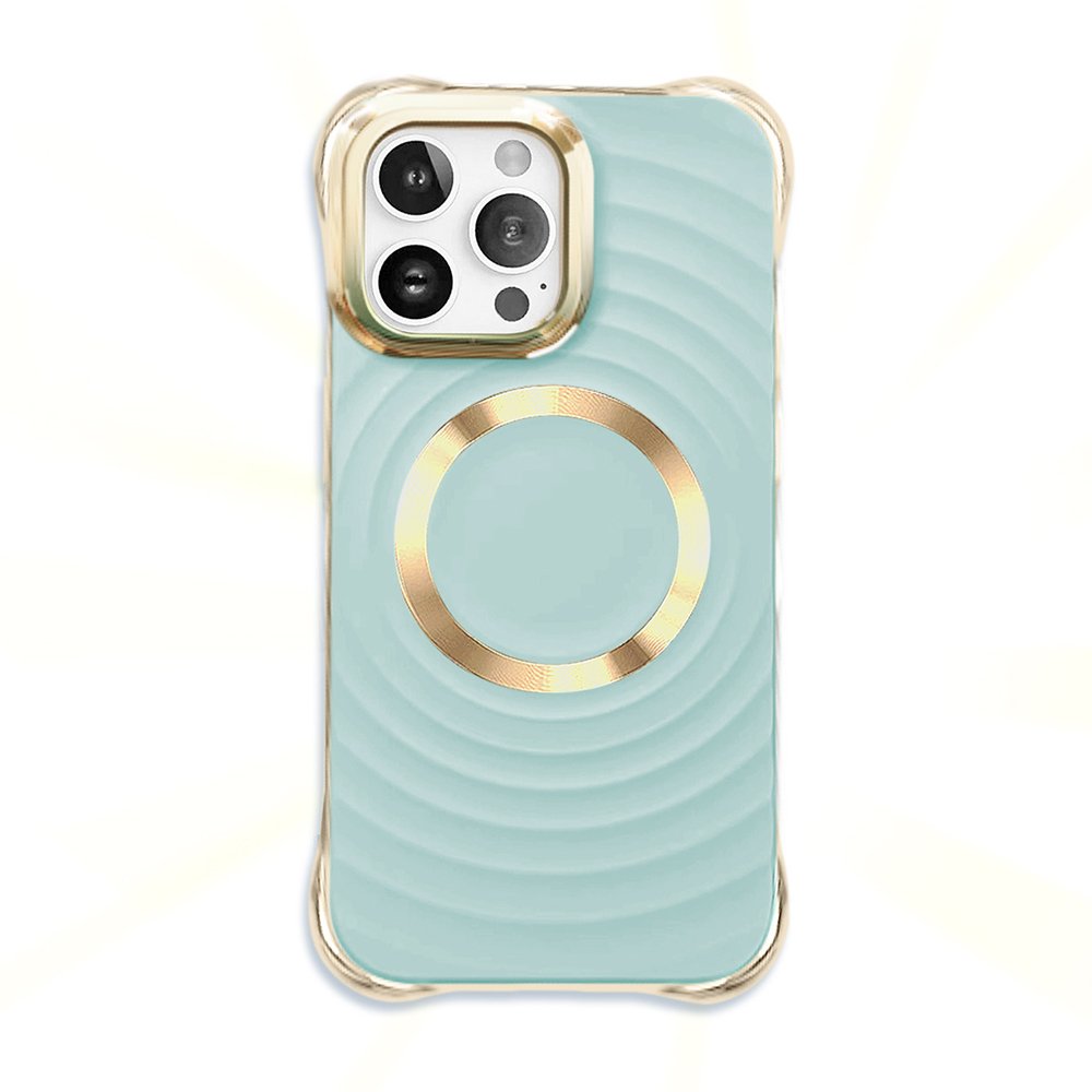 Circle Glam MagSafe vāciņš iPhone 14 Pro 6,1", zaļi