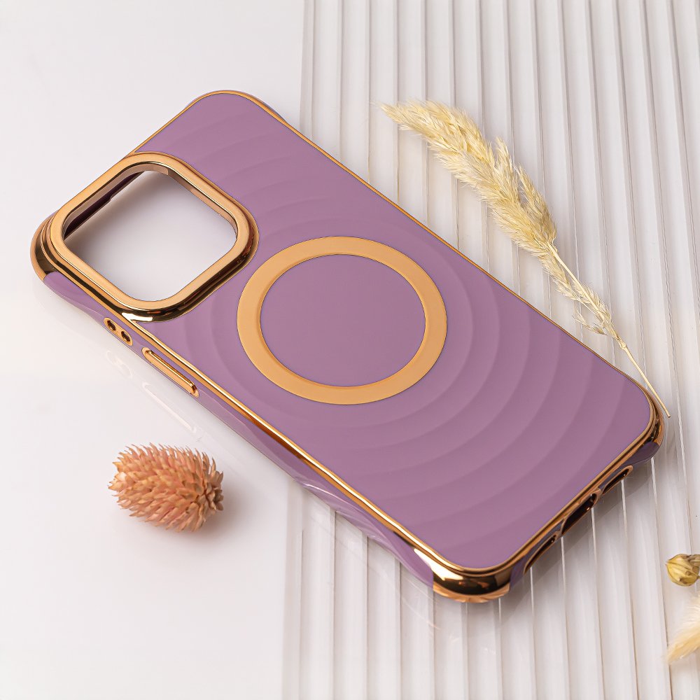 Circle Glam MagSafe vāciņš iPhone 14 Pro 6,1", violets