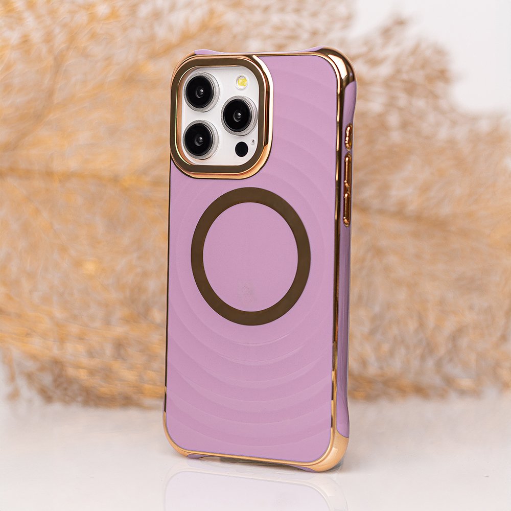 Circle Glam MagSafe vāciņš iPhone 14 Pro 6,1", violets
