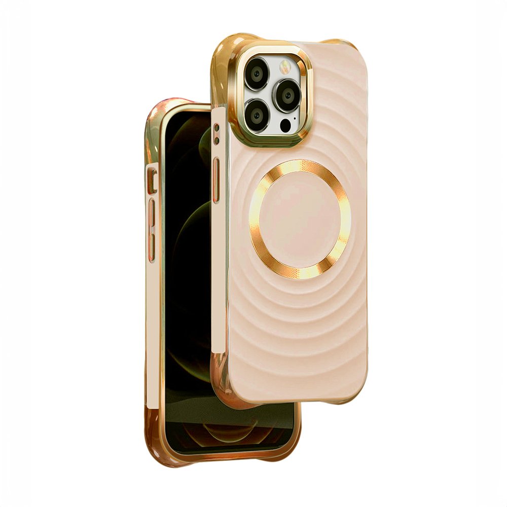 Circle Glam MagSafe vāciņš iPhone 16 Plus 6,7", rozā