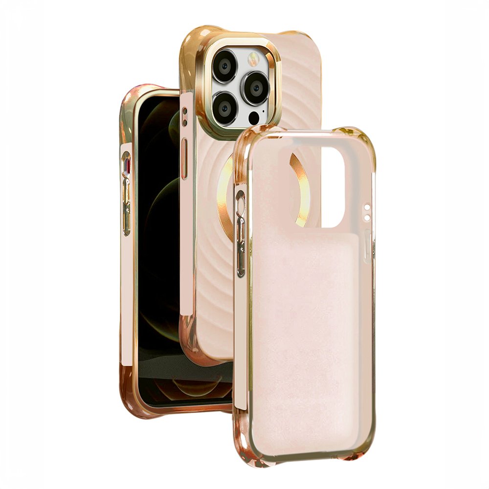 Circle Glam MagSafe vāciņš iPhone 16 Plus 6,7", rozā
