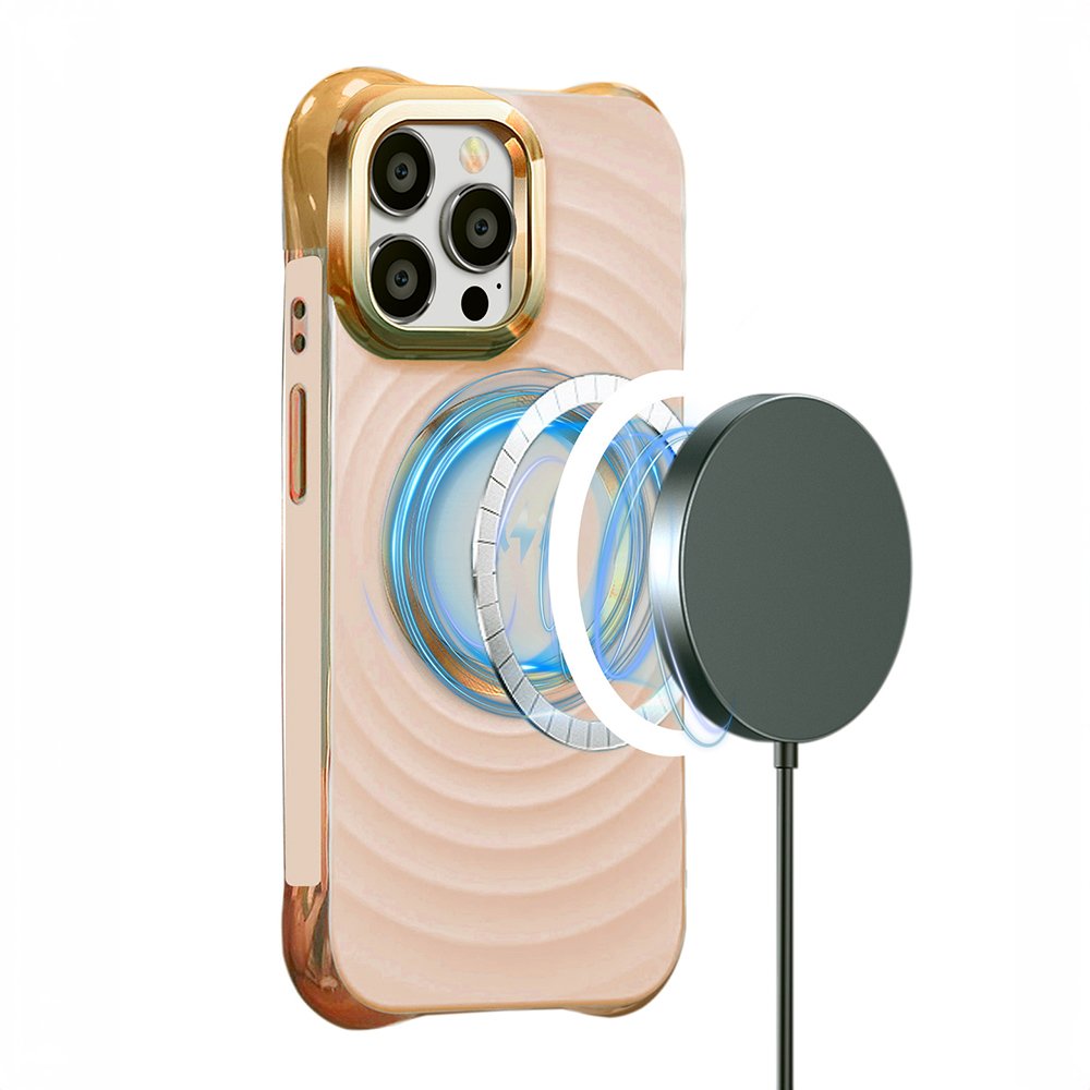 Circle Glam MagSafe vāciņš iPhone 16 Plus 6,7", rozā