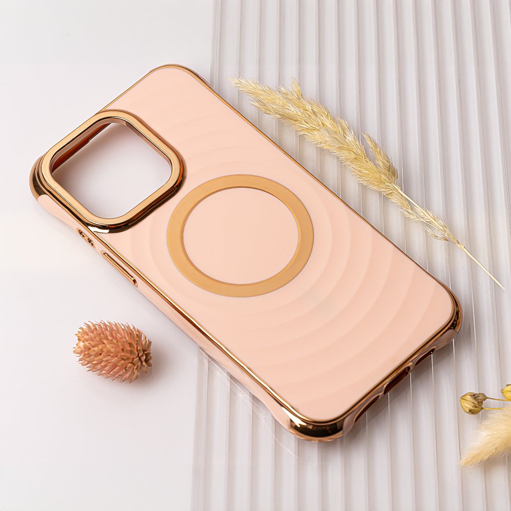 Circle Glam MagSafe vāciņš iPhone 16 Plus 6,7", rozā