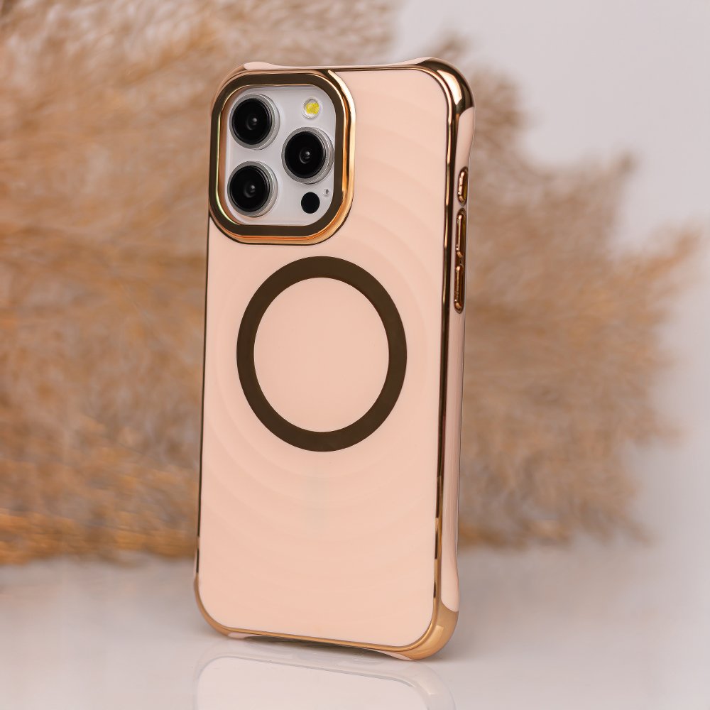 Circle Glam MagSafe vāciņš iPhone 16 Plus 6,7", rozā