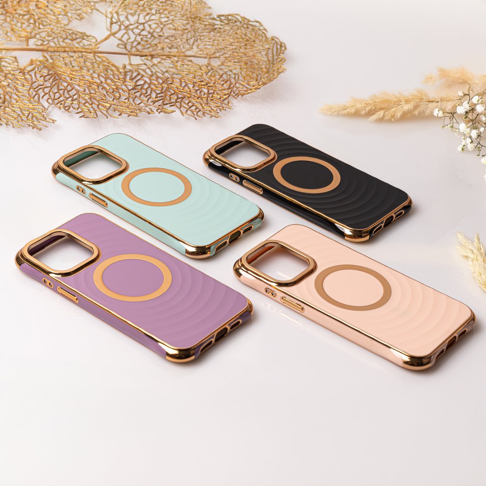 Circle Glam MagSafe vāciņš iPhone 14 Pro 6,1", violets