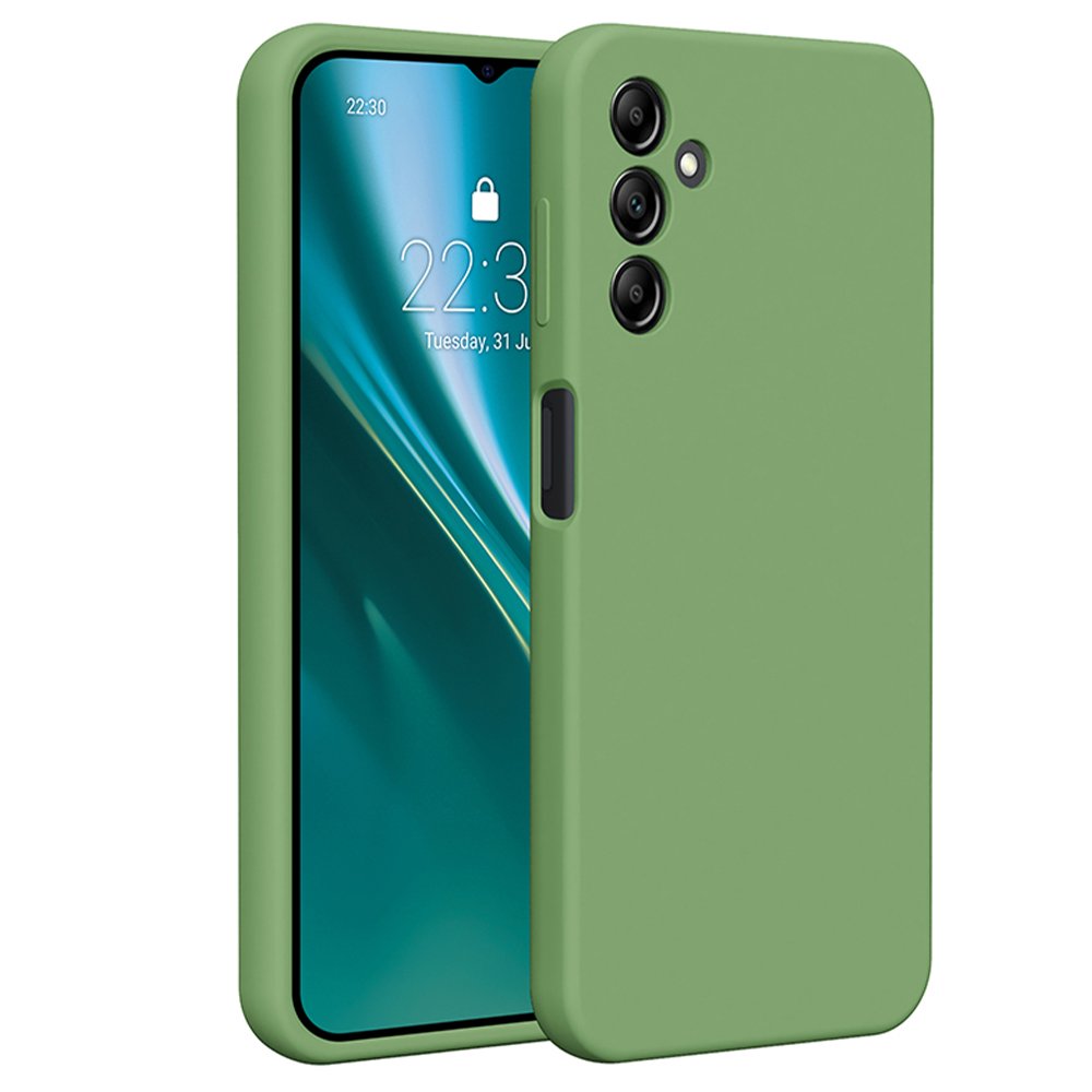 Etteri silikona vāciņš Samsung Galaxy A14, gaiši zaļš