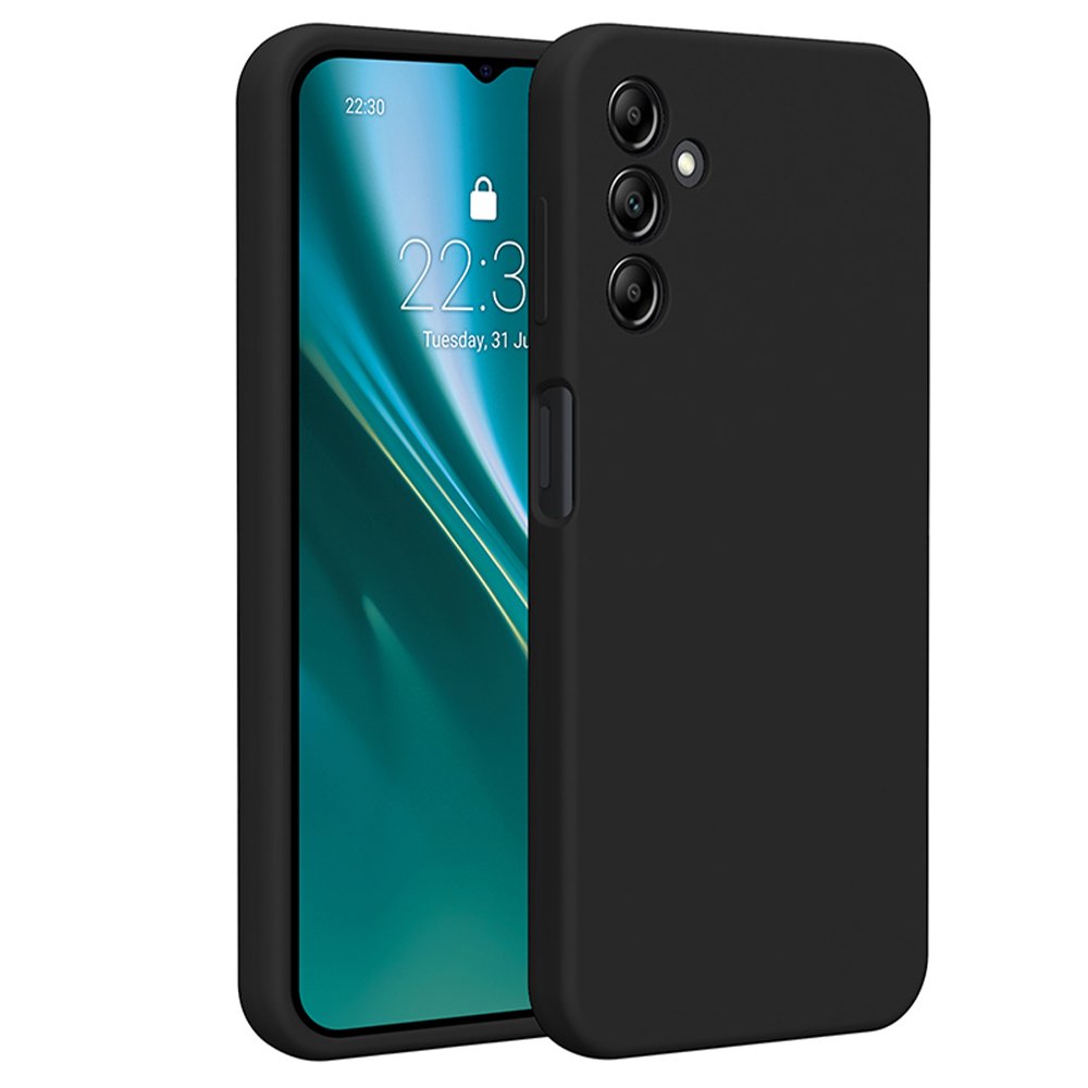 Etteri silikona vāciņš Samsung Galaxy A14, melns