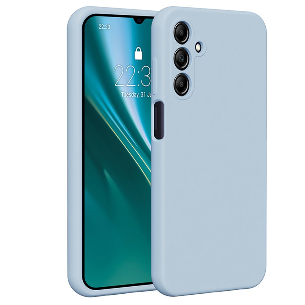 Etteri silikona vāciņš Samsung Galaxy A15 4G / A15 5G, gaiši zils