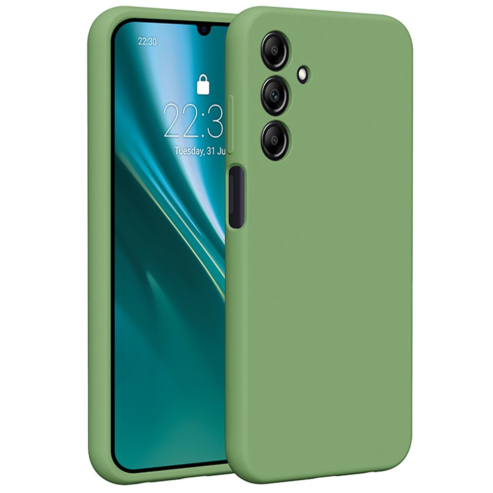 Etteri silikona vāciņš Samsung Galaxy A25 5G (global), gaiši zaļš