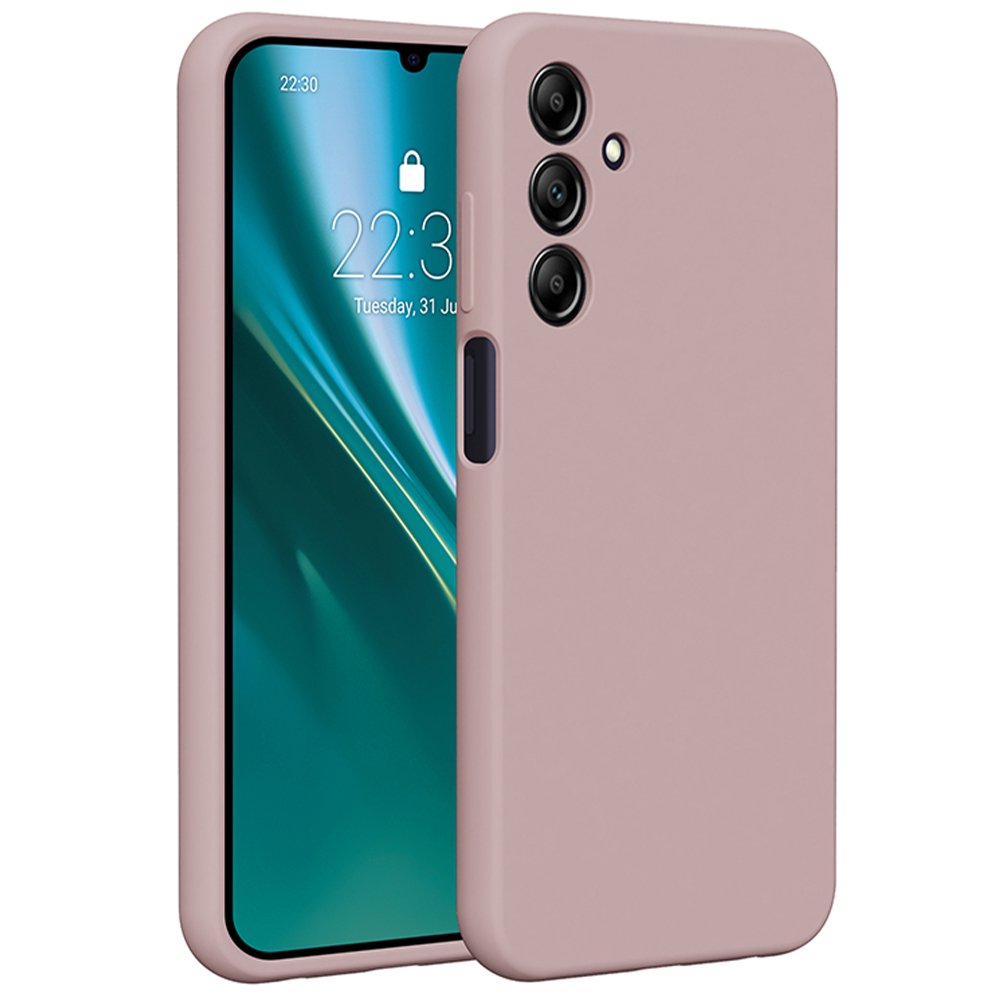 Etteri silikona vāciņš Samsung Galaxy A25 5G (global), gaiši rozā