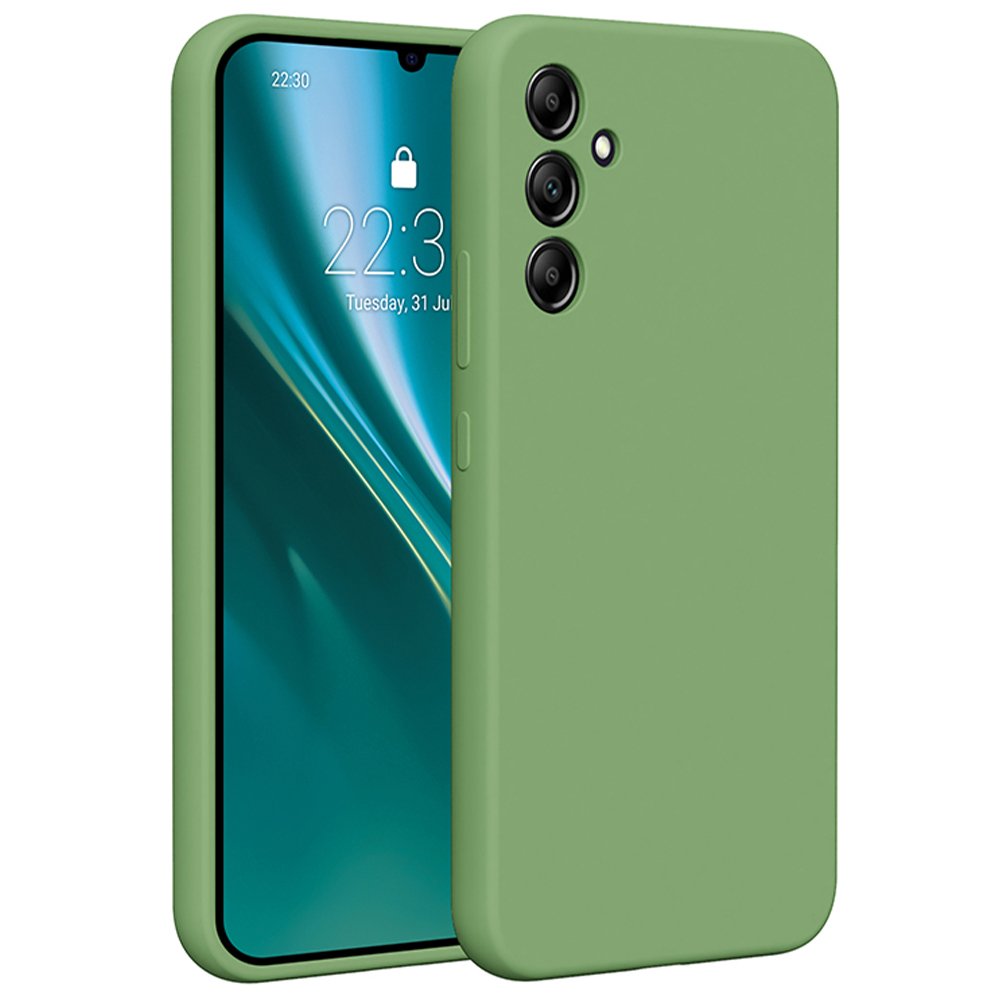 Etteri silikona vāciņš Samsung Galaxy A34 5G, gaiši zaļš