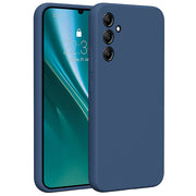 Etteri silikona vāciņš Samsung Galaxy A34 5G, tumši zils