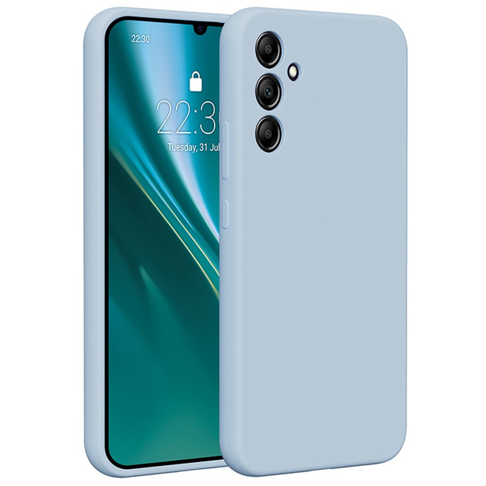 Etteri silikona vāciņš Samsung Galaxy A34 5G, gaiši zils