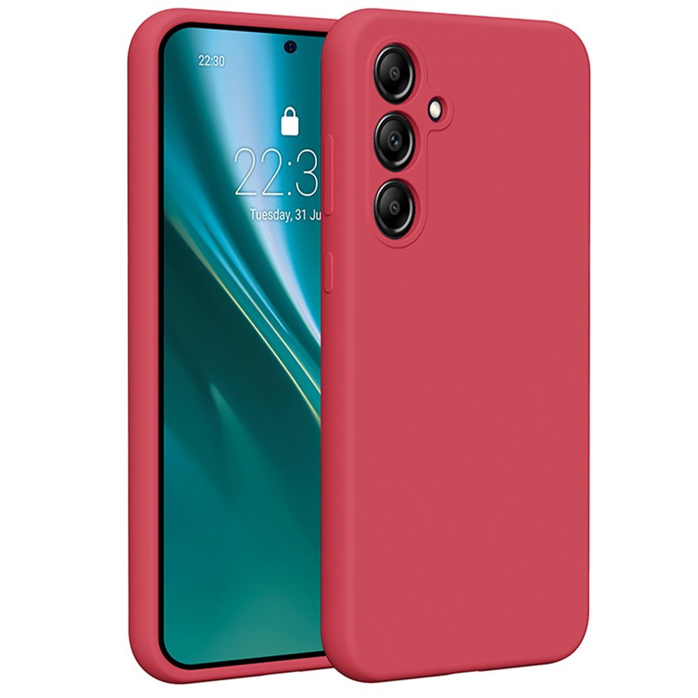 Etteri silikona vāciņš Samsung Galaxy A35 5G Raspberry