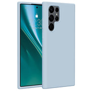 Etteri silikona vāciņš Samsung Galaxy S22 Ultra, gaiši zils