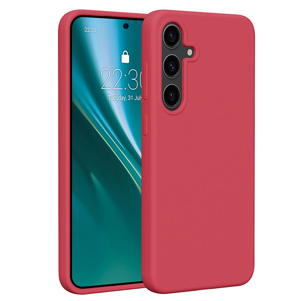 Etteri silikona vāciņš Samsung Galaxy S24 Plus Raspberry