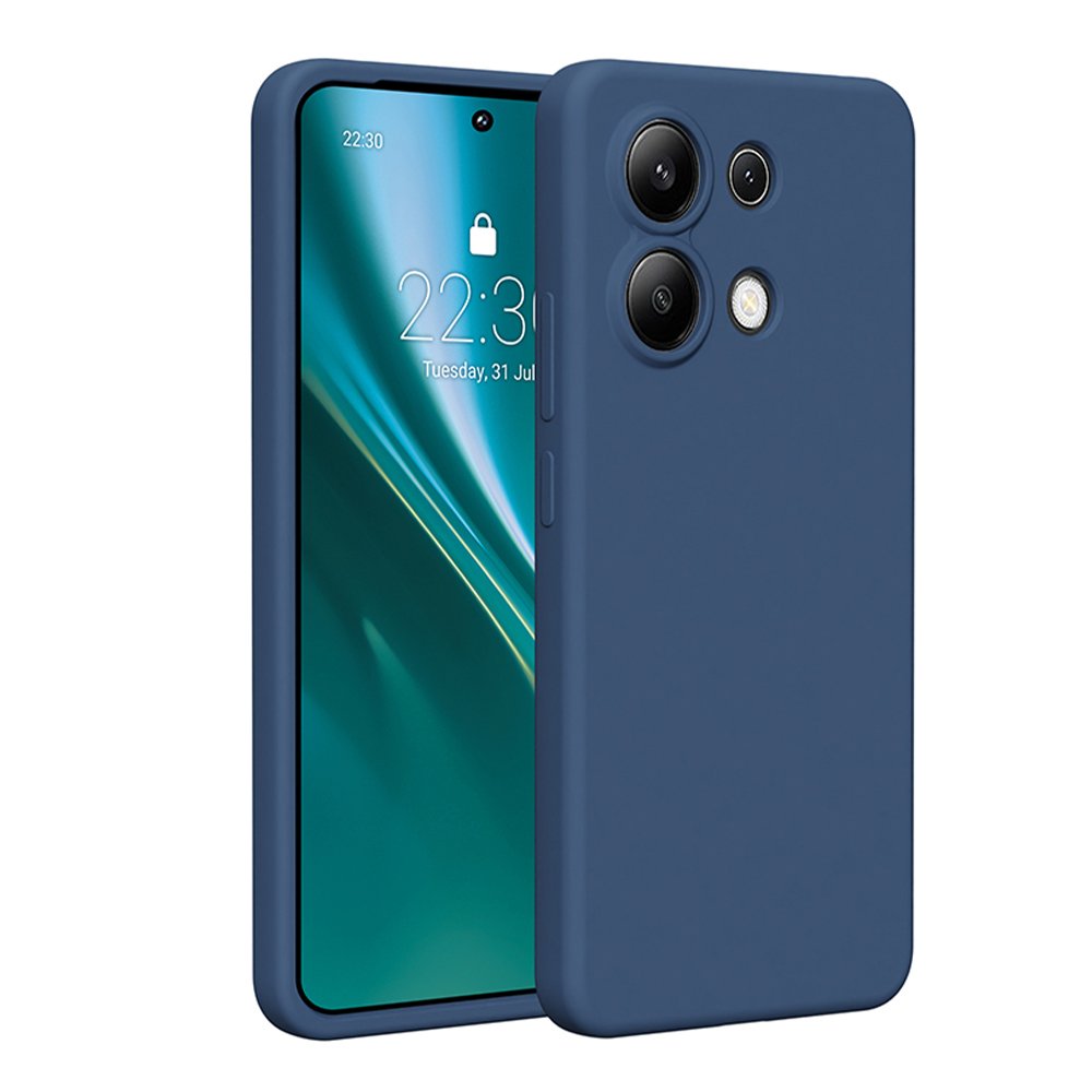 Etteri silikona vāciņš Xiaomi Redmi Note 13 4G, tumši zils