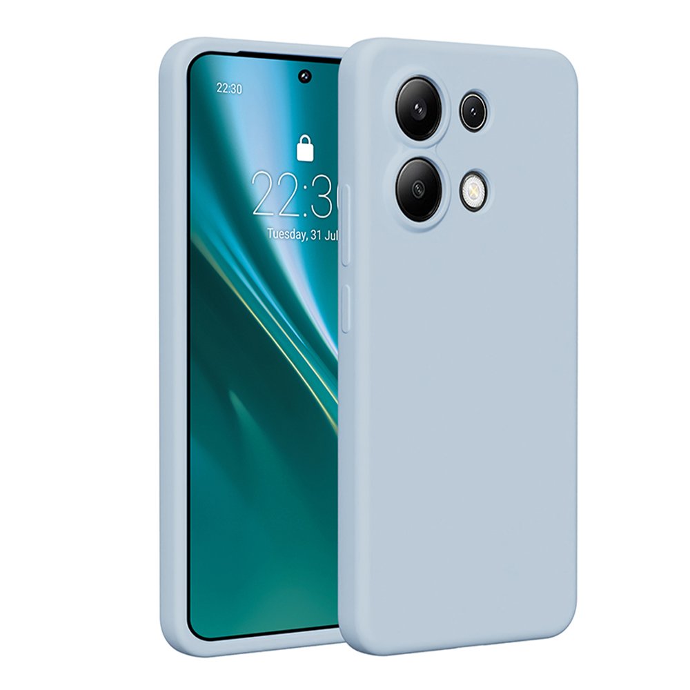 Etteri silikona vāciņš Xiaomi Redmi Note 13 4G, gaiši zils