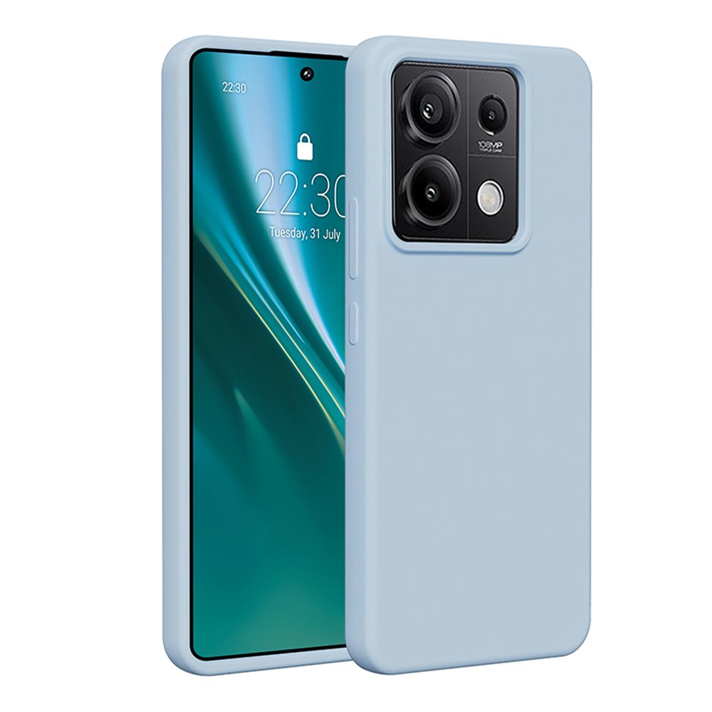 Etteri silikona vāciņš Xiaomi Redmi Note 13 Pro 5G, gaiši zils