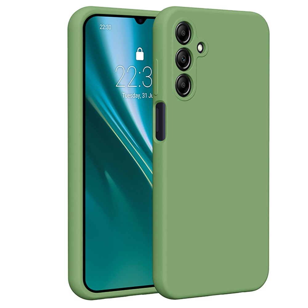 Etteri silikona vāciņš Samsung Galaxy A15 4G / A15 5G, gaiši zaļš