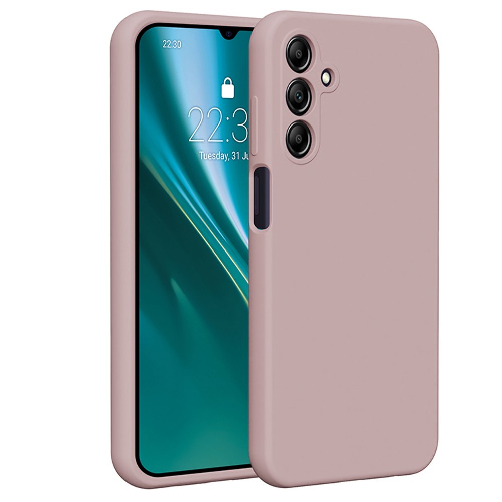 Etteri silikona vāciņš Samsung Galaxy A15 4G / A15 5G, gaiši rozā