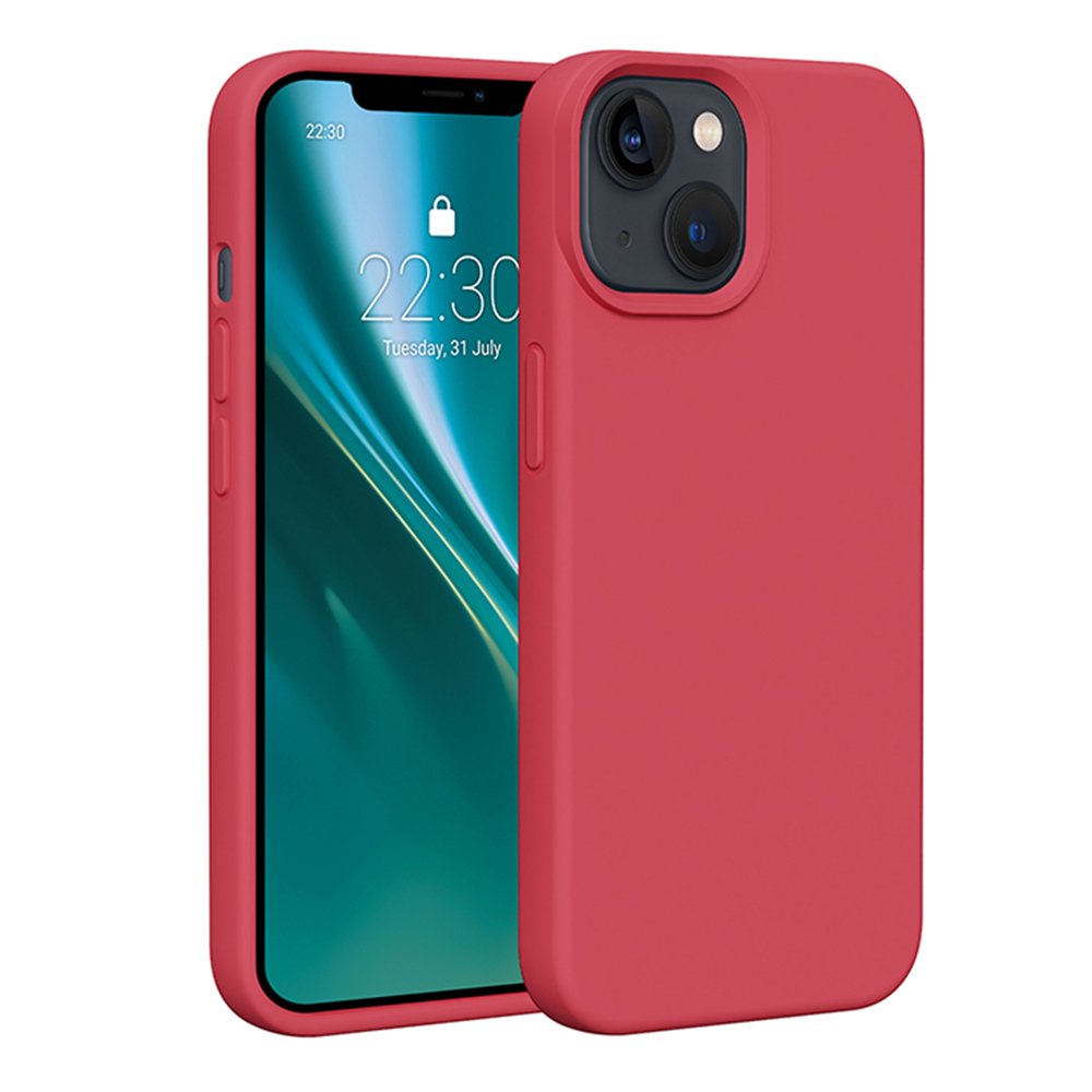 Etteri silikona vāciņš iPhone 14 6,1" Raspberry