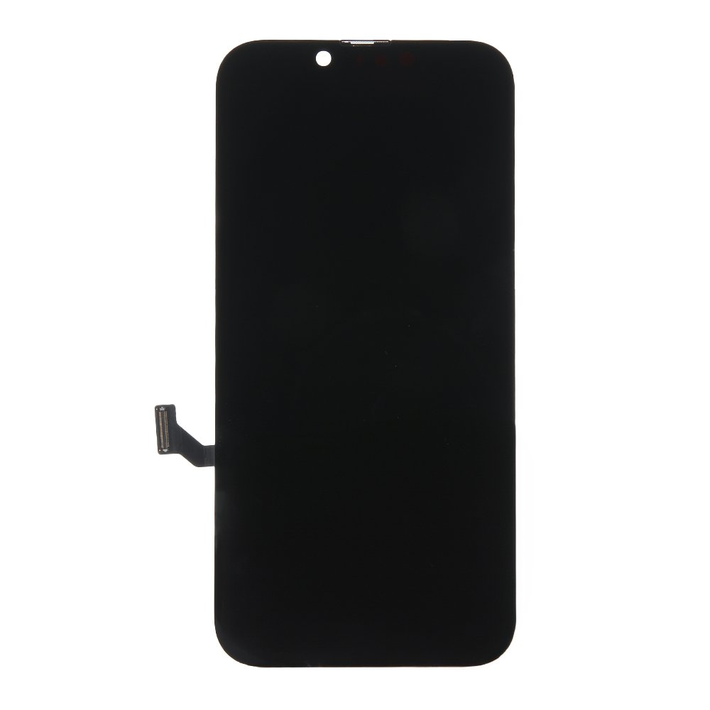 LCD displejs ar skārienekrānu iPhone 14, servisa pakotne, melna