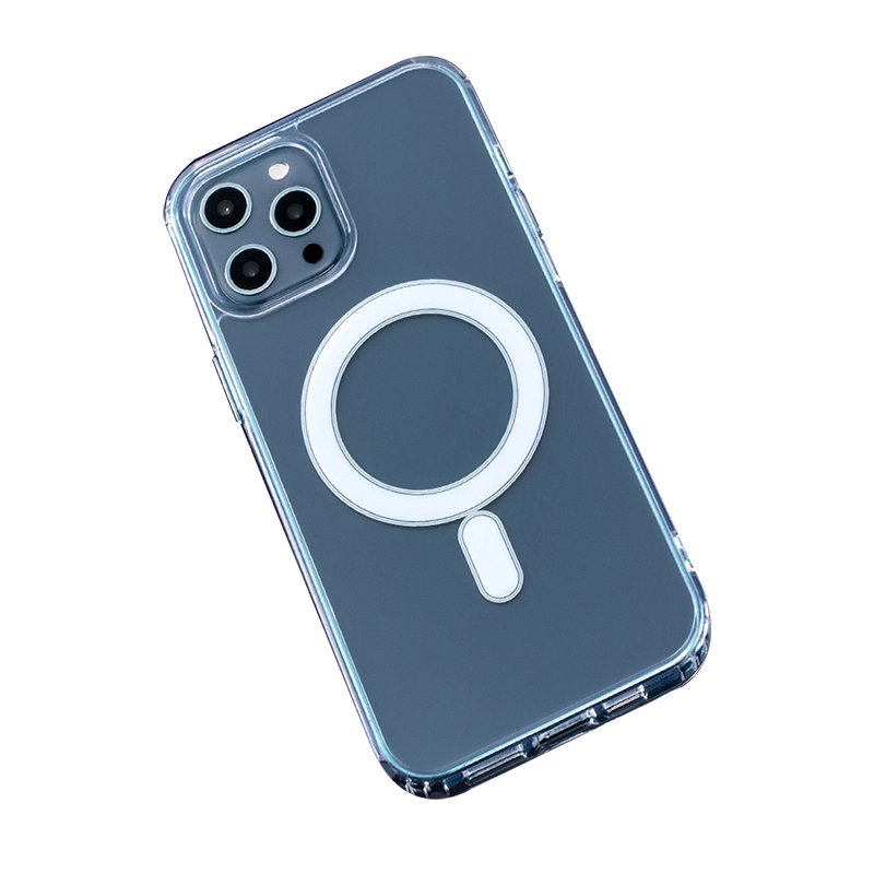 Anti Shock 1,5 mm magnētiskais apvalks viedtālrunim Samsung Galaxy A17 4G / A17 5G / A18 5G – caurspīdīgs ar lielu atvērumu