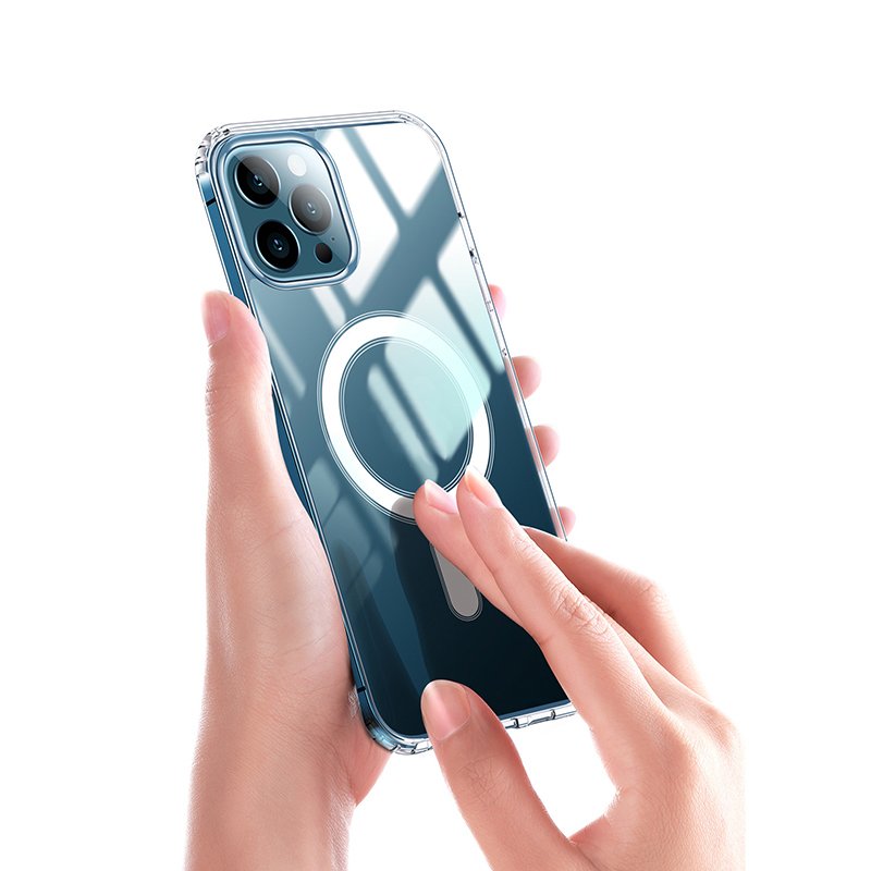 „Anti Shock“ 1,5 mm magnētiskais vāciņš Samsung Galaxy S25 FE / S26 FE, caurspīdīgs, ar lielu atvērumu
