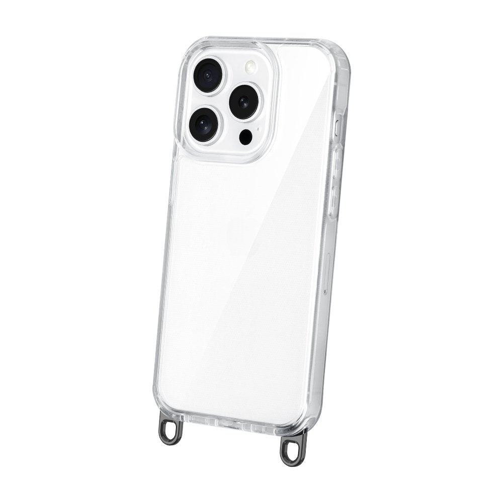 Aizsargvāciņš ar āķi iPhone 13 / 14 6,1" melnā krāsā