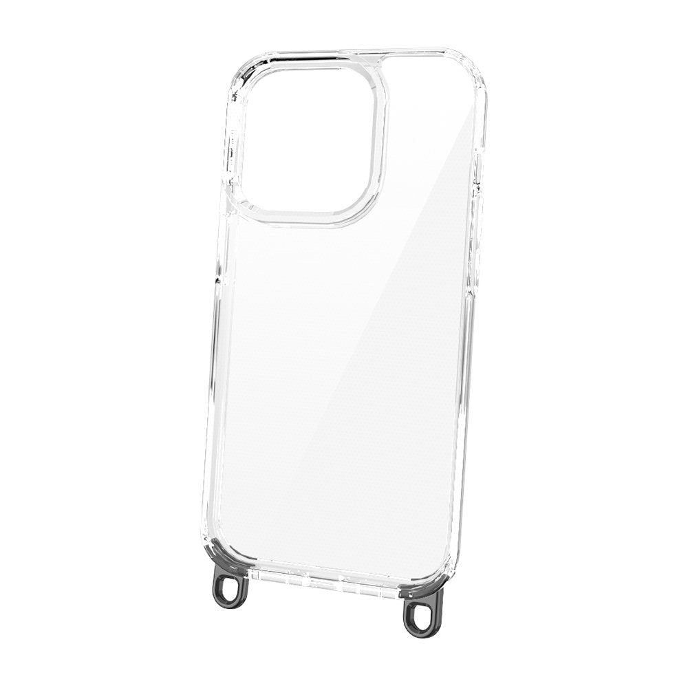 Aizsargvāciņš ar āķi iPhone 13 / 14 6,1" melnā krāsā