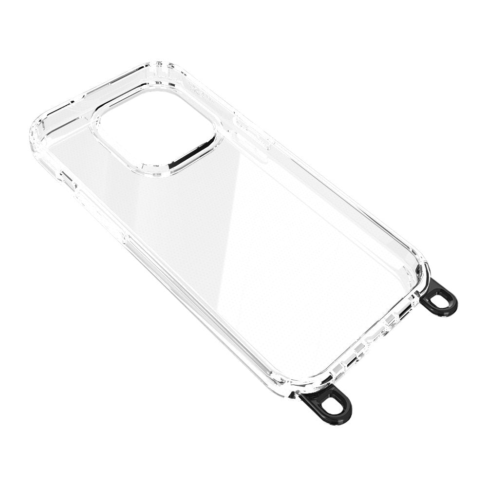 Aizsargvāciņš ar āķi iPhone 13 / 14 6,1" melnā krāsā