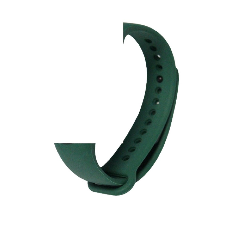 Devia Band Deluxe Sport priekš Xiaomi Mi Band 5/ Mi Band 6/ Mi Band 7, tintes zaļa