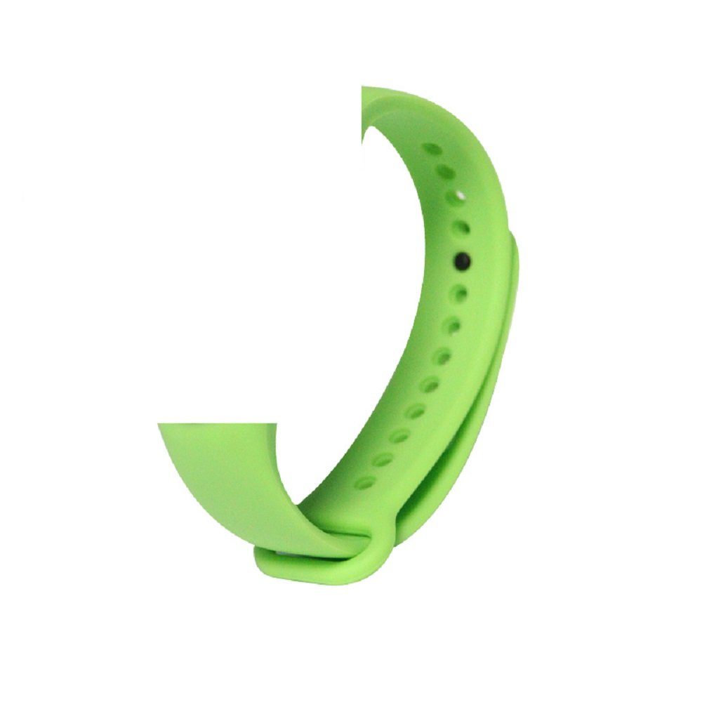 Devia Band Deluxe Sport priekš Xiaomi Mi Band 5/ Mi Band 6/ Mi Band 7, matcha zaļš