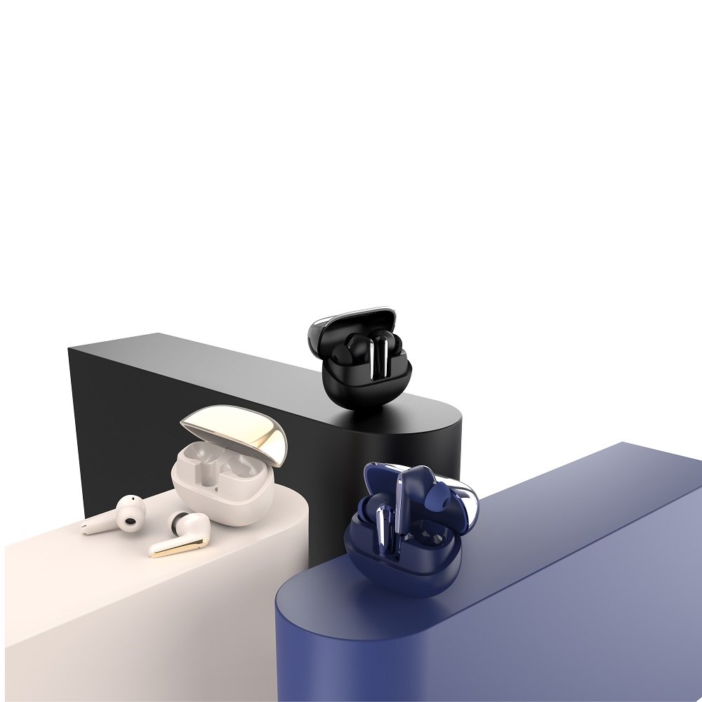 Devia Bluetooth austiņas TWS Star E4 melnas ar ANC