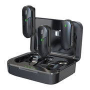 Devia bezvadu mikrofons smartfon Kintone Lightning 2/1, melns
