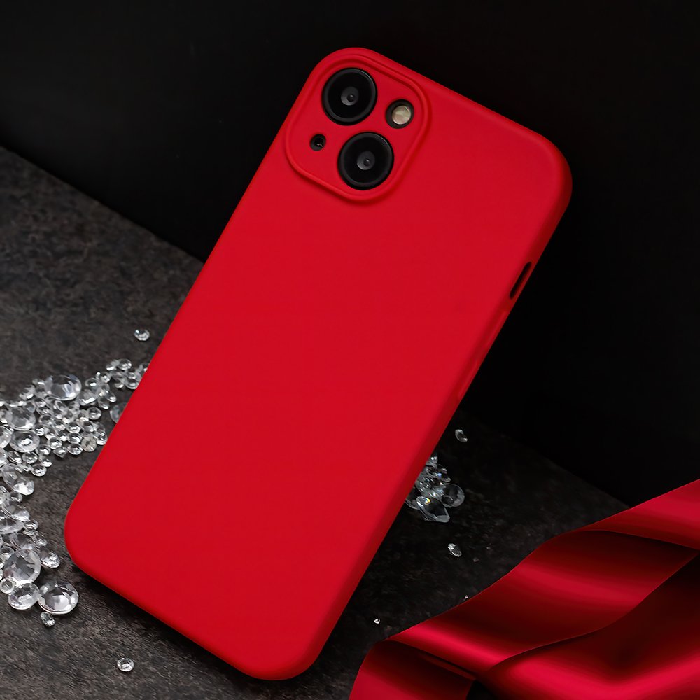 Silikona vāciņš Oppo Reno 14FS 5G (Global), sarkans