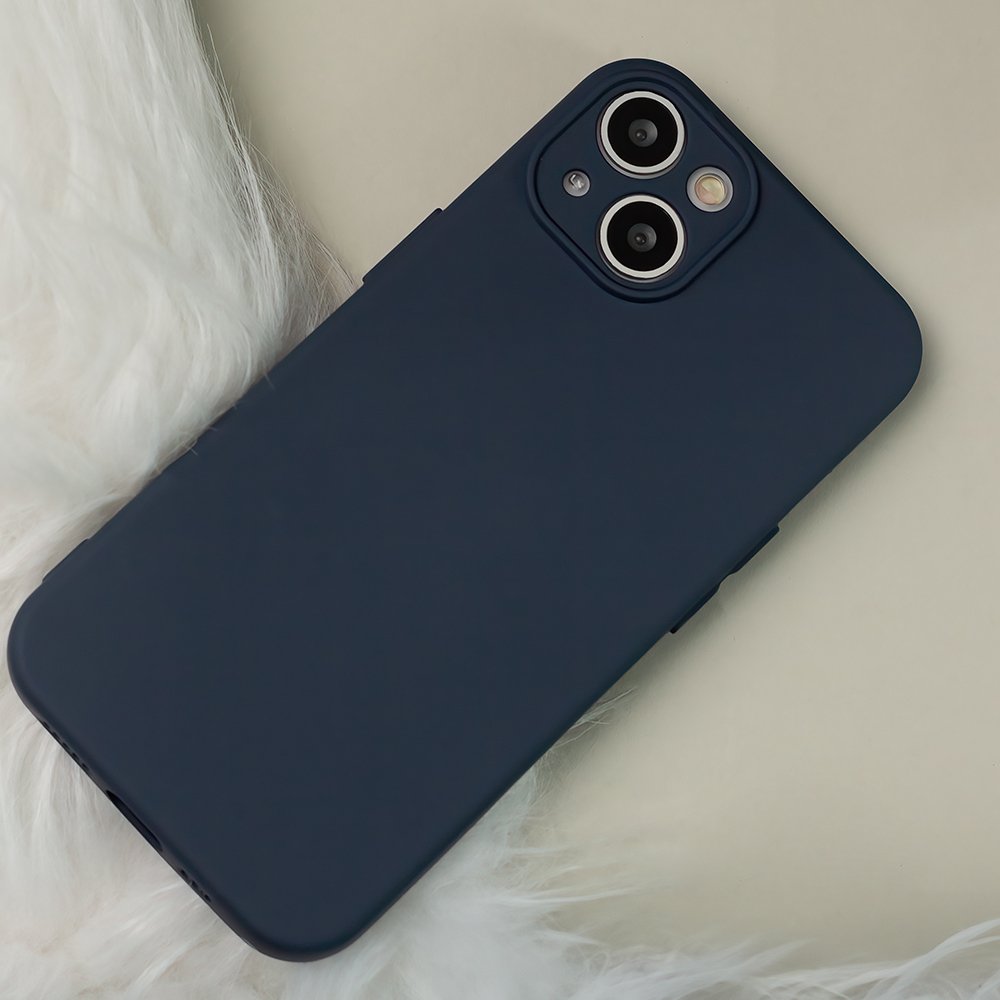 Silikona vāciņš iPhone 17 6,3", tumši zils