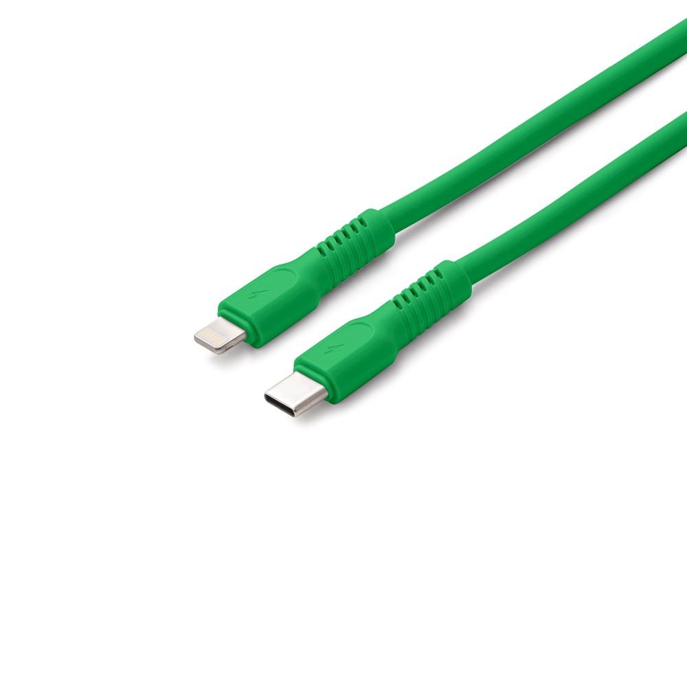 Colorum kabelis USB-C - Lightning 1,8m 2,4A CK12-CL-04 x zaļš