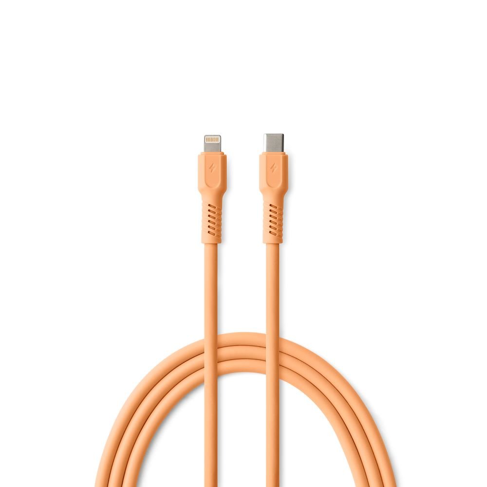 COLORUM kabelis USB-C - Lightning 1,8m 2,4A CK12-CL-14 x oranžs