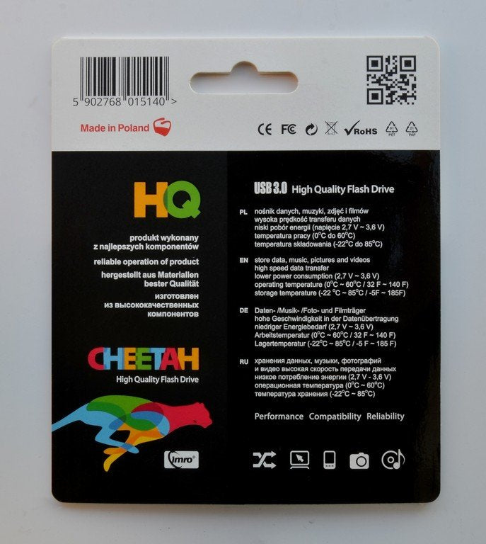 Imro USB zibatmiņa 32GB USB 3.0 Cheetah