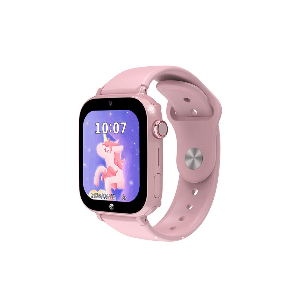 Forever viedpulkstenis GPS WiFi 4G Kids Look Me! 3 KW-520, rozā