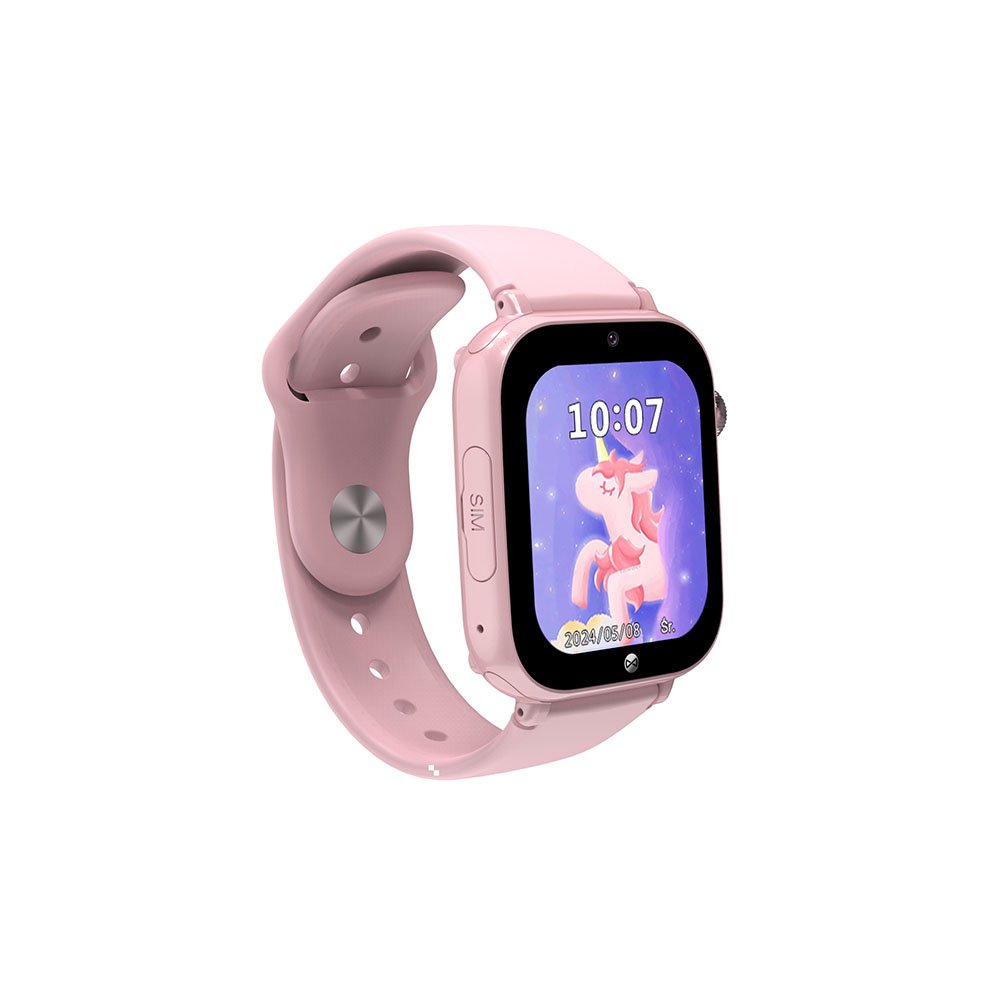 Forever viedpulkstenis GPS WiFi 4G Kids Look Me! 3 KW-520, rozā