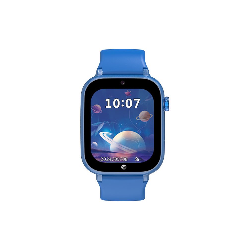 Forever viedpulkstenis GPS WiFi 4G Kids Look Me! 3 KW-520, zils