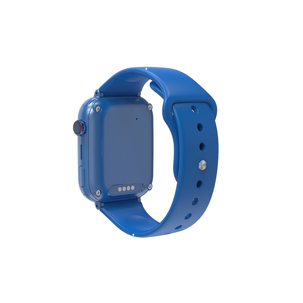 Forever viedpulkstenis GPS WiFi 4G Kids Look Me! 3 KW-520, zils