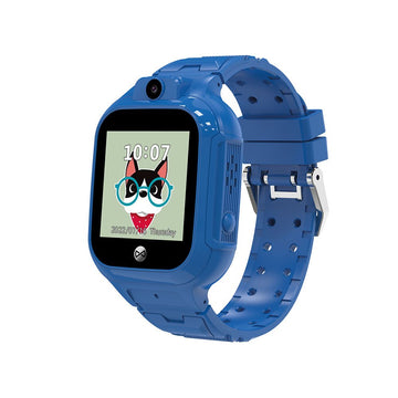 Forever viedpulkstenis GPS WiFi Kids See Me! 3 KW-320, zils