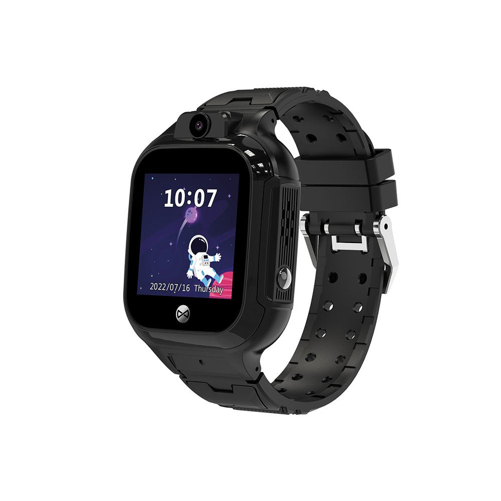 Forever viedpulkstenis GPS WiFi Kids See Me! 3 KW-320, melns