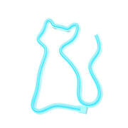 Neolia gaisma Neon LED CAT tirkīza NNE24