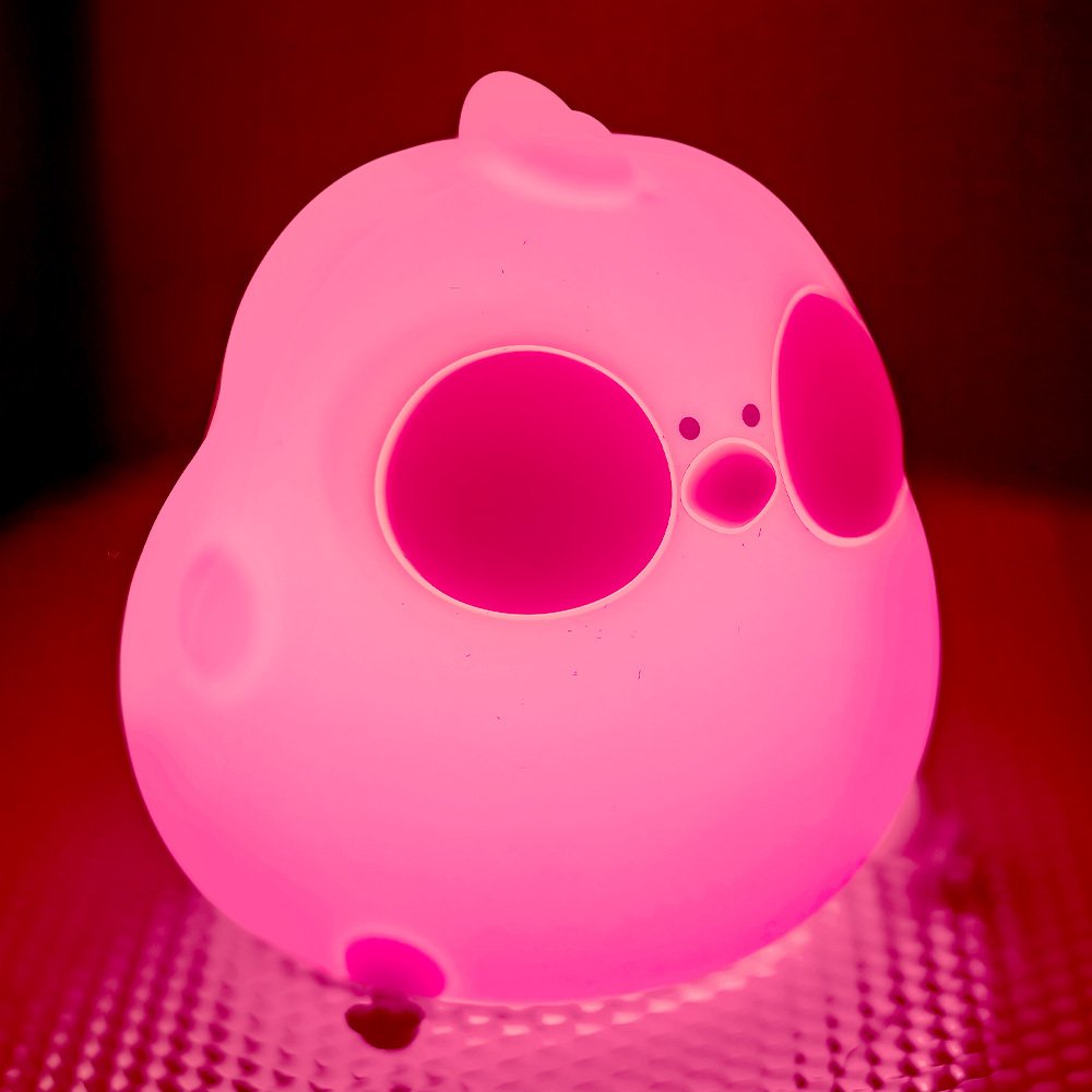 Forever Light lampa LED nakts Hungry Chicken FNL-10