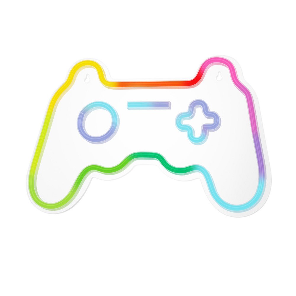 Forever Light gaisma Neon LED RGB Gamepad FLRNE04 + RC Forever